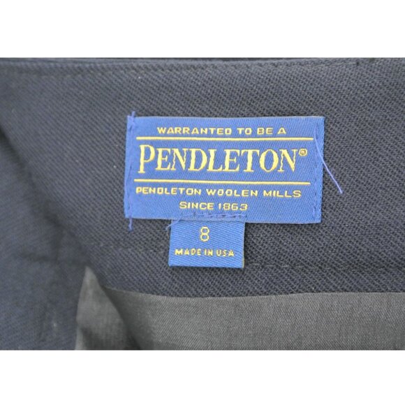 Pendleton Navy Pencil Skirt ✨NWT✨ Size 8 - Picture 6 of 7